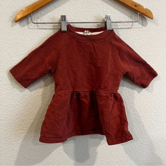Gray Label 12-18 month organic rust dress
